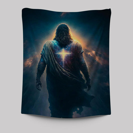 Jesus Christ Picture Art Tapestry - Jesus Art Prints - Jesus Art -  Christian Indoor Wall Tapestries