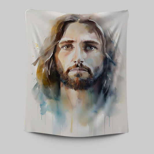 Jesus Christ Portrait Tapestry Pictures - Jesus Christ Tapestry Art - Christian Wall Art