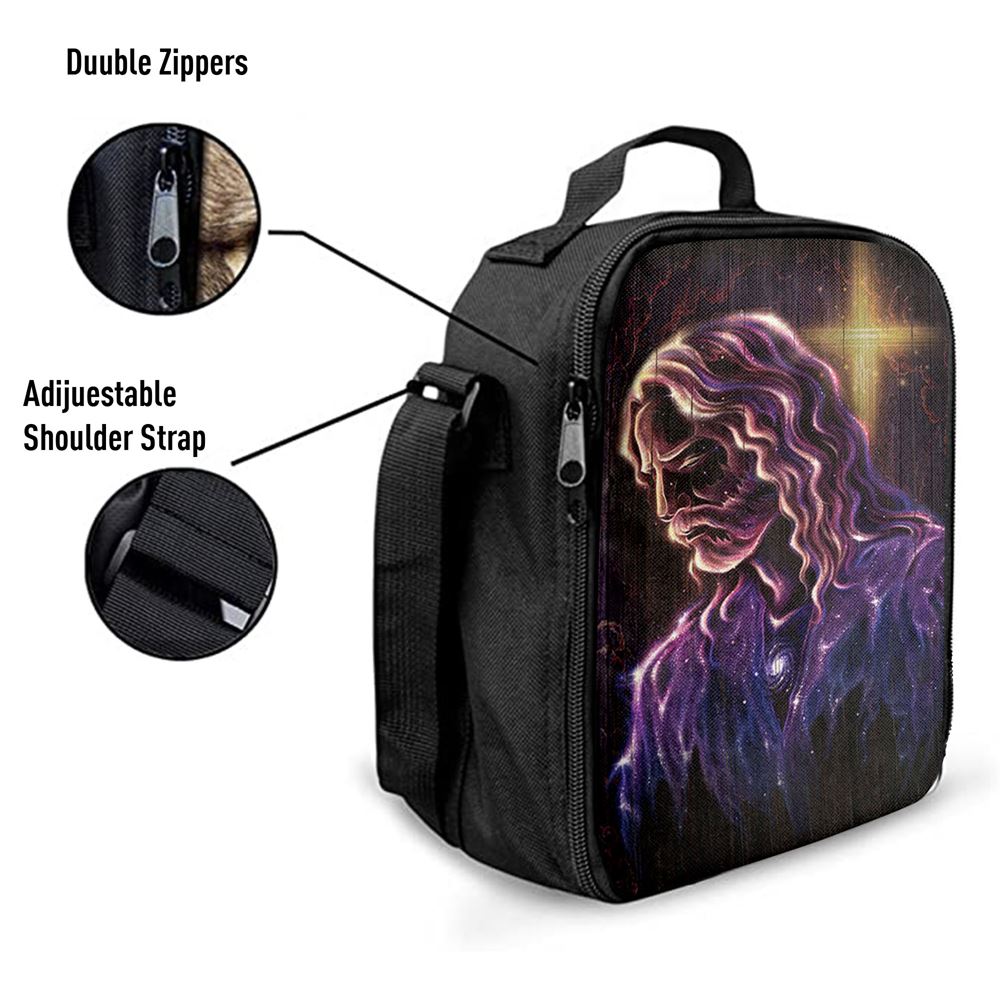 Jesus Christ The Redeemer Lunch Bag, Christian Lunch Box For School, Picnic