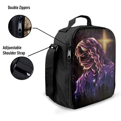 Jesus Christ The Redeemer Lunch Bag, Christian Lunch Box For School, Picnic