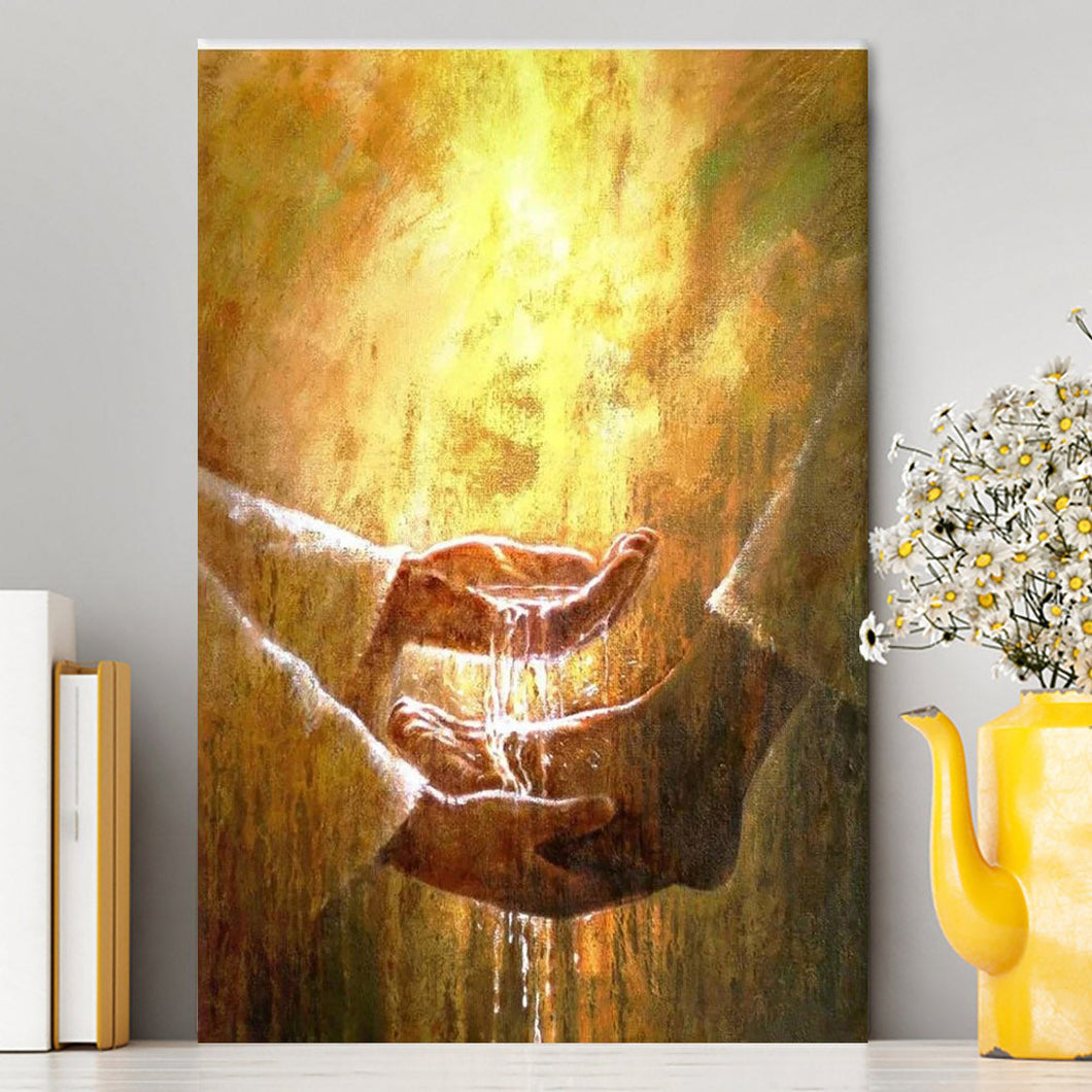Jesus Christ Washing The Foot Of Disciples Canvas Prints - Jesus Christ Canvas Art - Christian Wall Decor