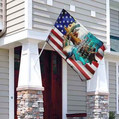 Jesus Christ Way Maker Miracle Worker House Flags, Christian Flag, Scripture Flag, Garden Banner