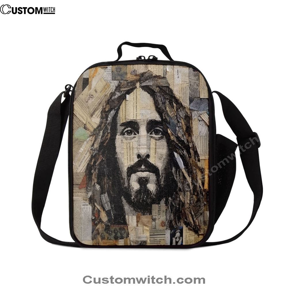 Jesus Christs Art Lunch Bag, Christian Lunch Box For School, Picnic