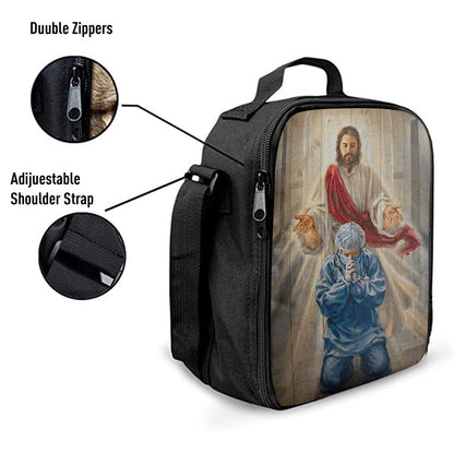 Jesus & Doctor Lunch Bag, Christian Lunch Box For School, Picnic