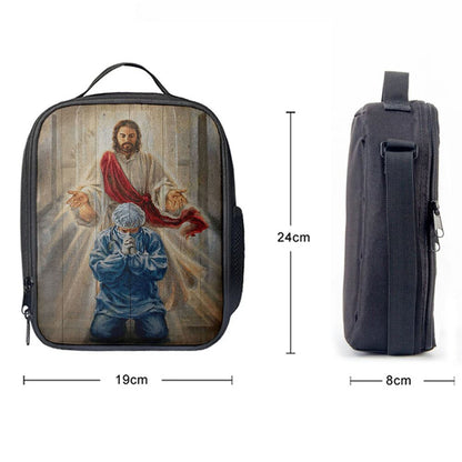 Jesus & Doctor Lunch Bag, Christian Lunch Box For School, Picnic