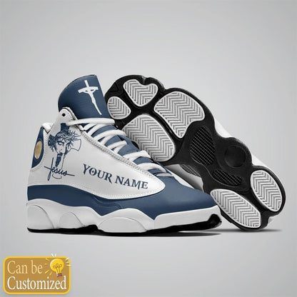 Jesus Faith Over Fear Unique Custom Name Jd13 Shoes For Man And Women, Christian Basketball Shoes, Gifts For Christian, God Shoes