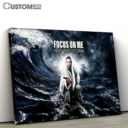 Jesus Focus On Me Canvas Wall Art - Jesus Christ Canvas - Christian Canvas Prints