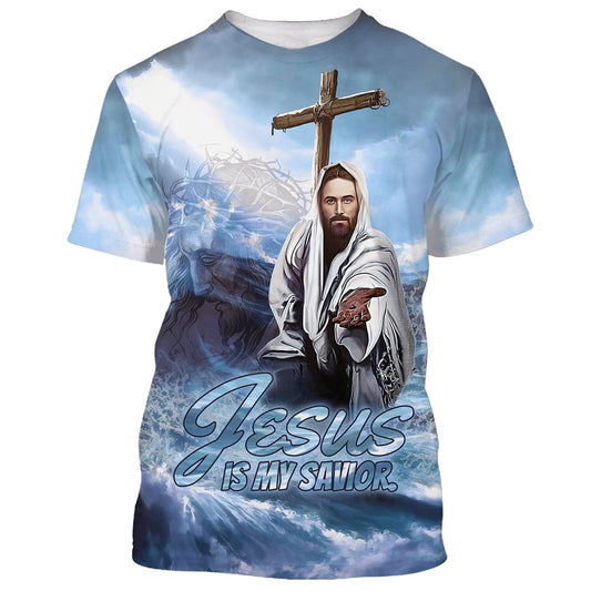 Jesus Give Me Hands All Over Print 3D T Shirt For Men And Women, Christian T-Shirt, Faith Shirt