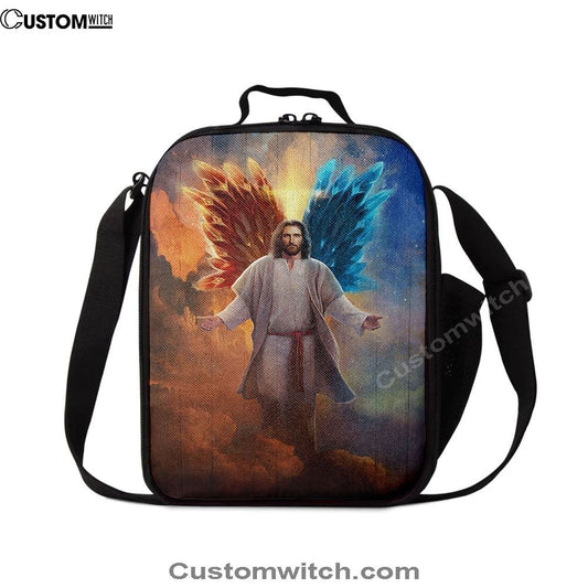 Jesus Hands Stretched Out Lunch Bag, Christian Lunch Box For School, Picnic