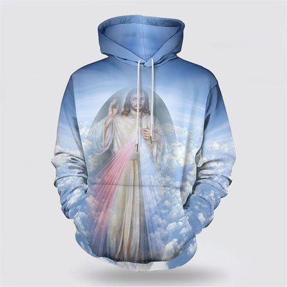 Jesus I Trust In You 3D Hoodies For Women Men, God 3D Printed Hoodie, Christian Apparel Hoodies