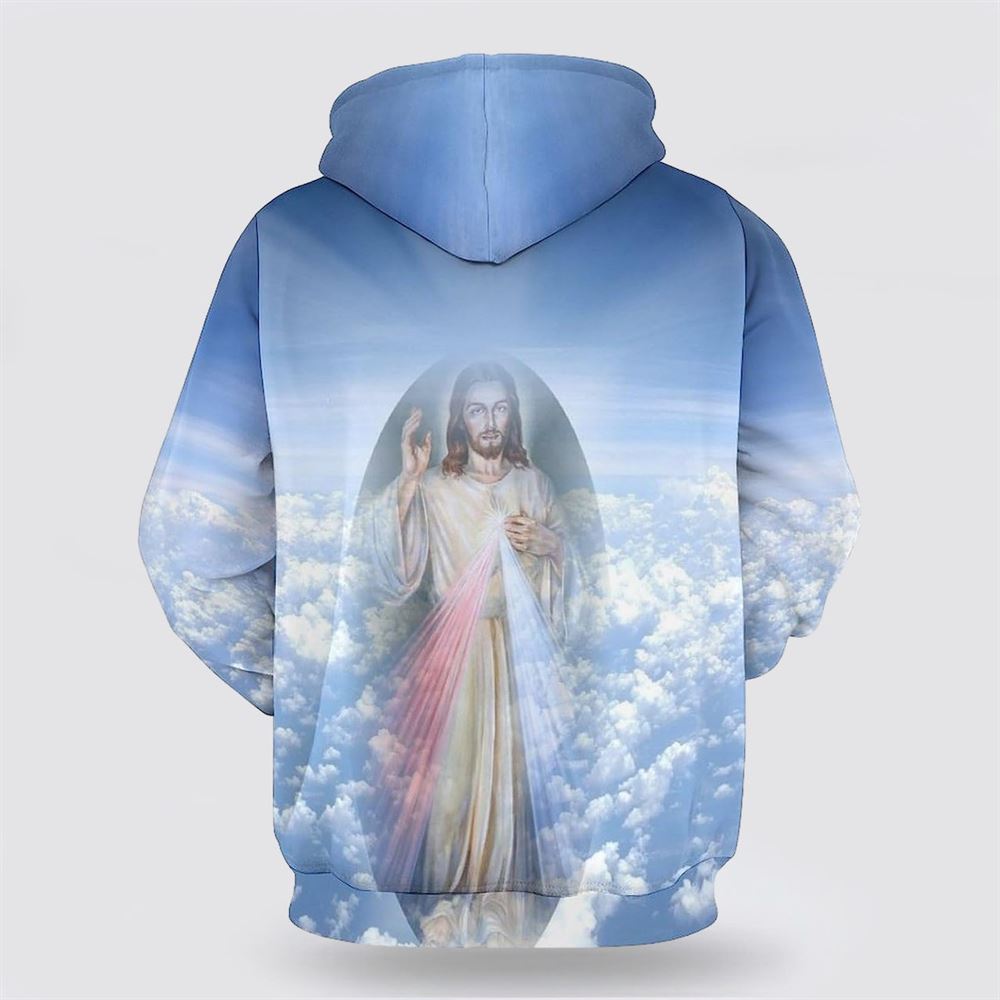 Jesus I Trust In You 3D Hoodies For Women Men, God 3D Printed Hoodie, Christian Apparel Hoodies