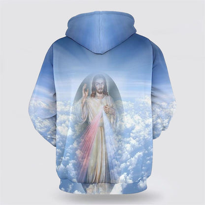 Jesus I Trust In You 3D Hoodies For Women Men, God 3D Printed Hoodie, Christian Apparel Hoodies