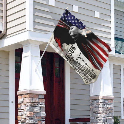 Jesus Is My Everything Christian House Flags, Christian Flag, Scripture Flag, Garden Banner