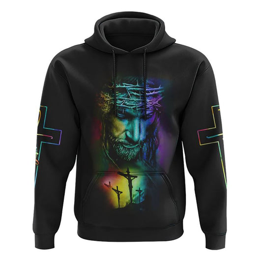 Jesus Is My Everything Women All Over Print 3D Hoodie, Christian Hoodie, Christian Sweatshirt, Bible Verse Shirt