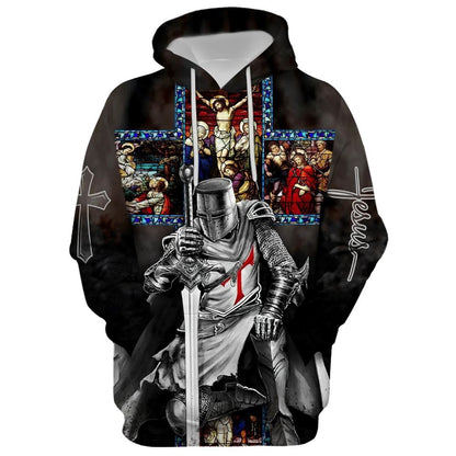 Jesus Is My God My King My Lord My Savior Hoodie For Men & Women, God 3D Printed Hoodie, Christian Apparel Hoodies