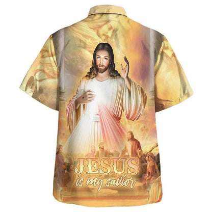 Jesus Is My Savior Christ With His Disciples Hawaiian Shirt For Men, Christian Hawaiian Shirt, Gift For Christian