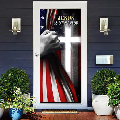 Jesus Is My Savior Door Cover, Christian Door Decor, Door Christian Church, Christian Door Plaques