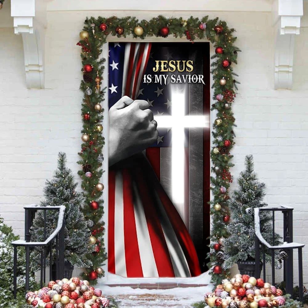 Jesus Is My Savior Door Cover, Christian Door Decor, Door Christian Church, Christian Door Plaques