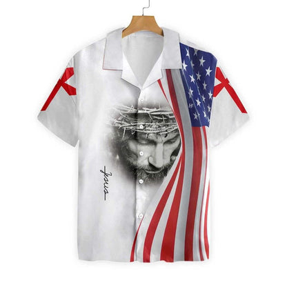 Jesus Is My Savior Fishing Is My Therapy Hawaiian Shirt For Men, Christian Hawaiian Shirt, Gift For Christian