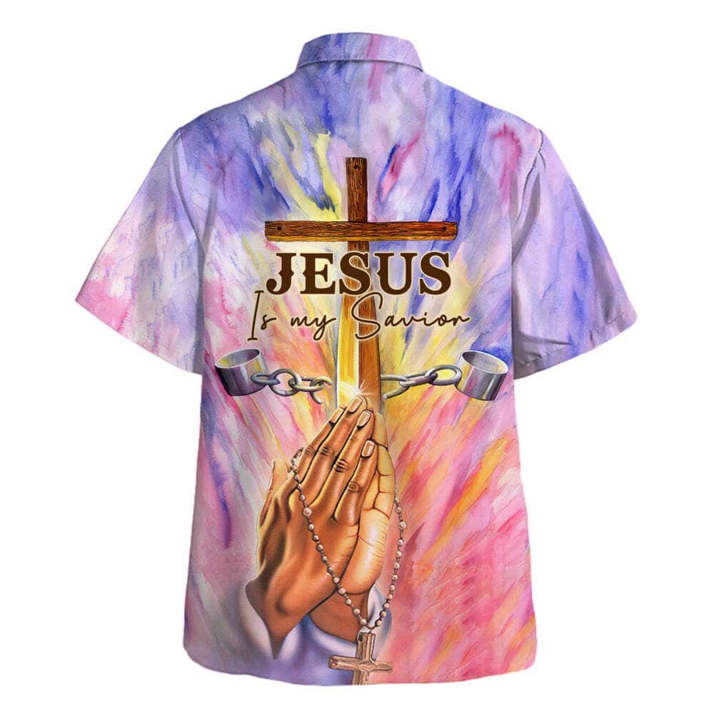 Jesus Is My Savior Prayer Hawaiian Shirt For Men, Christian Hawaiian Shirt, Gift For Christian