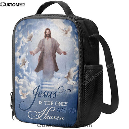 Jesus Is The Only Way To Heaven Lunch Bag - The Hand Of Jesus Lunch Bag, Christian Lunch Box For School, Picnic
