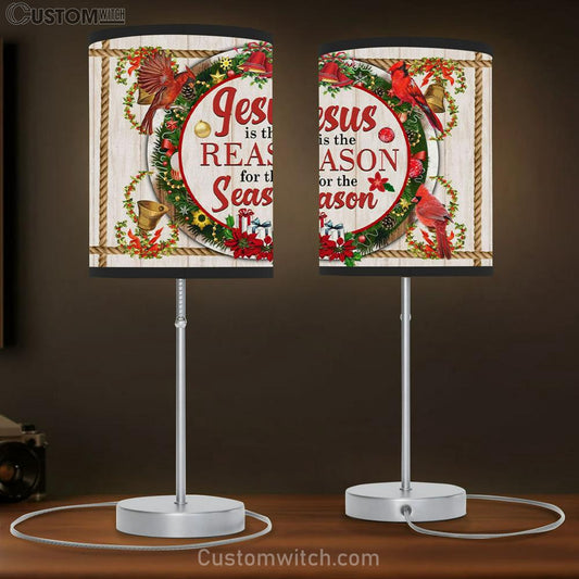 Jesus Is The Reason For The Season Table Lamb Gift - Christian Christmas Wall Decor - Christian Bedroom Decor