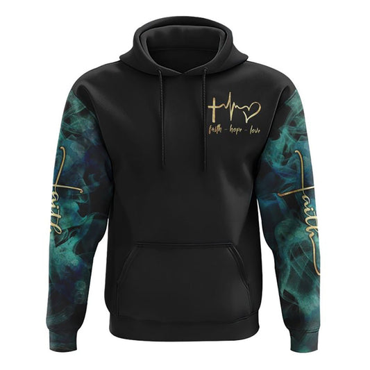 Jesus It's Not Religion It's A Relationship Mandala All Over Print 3D Hoodie, Christian Hoodie, Christian Sweatshirt, Bible Verse Shirt