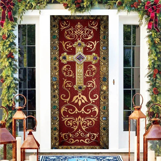 Jesus Jewelry Metal Door Cover, Christian Door Decor, Door Christian Church, Christian Door Plaques