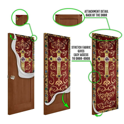 Jesus Jewelry Metal Door Cover, Christian Door Decor, Door Christian Church, Christian Door Plaques