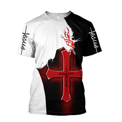 Jesus Lord Premium Jesus Unisex All Over Print 3D T Shirt For Men And Women, Christian T-Shirt, Faith Shirt