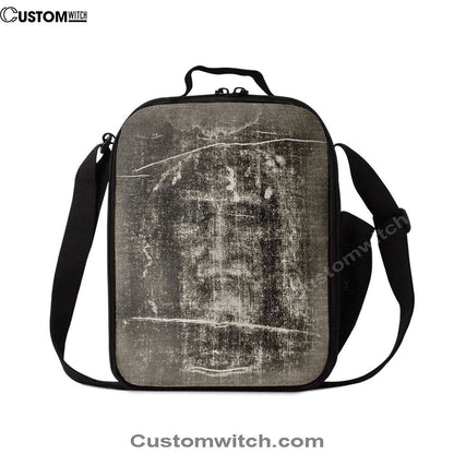 Jesus Lunch Bag - Jesus Christ Picture For Pastor Priest, Christian Lunch Box For School, Picnic