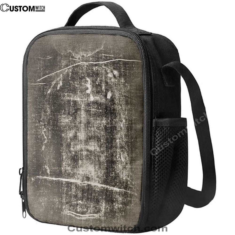 Jesus Lunch Bag - Jesus Christ Picture For Pastor Priest, Christian Lunch Box For School, Picnic