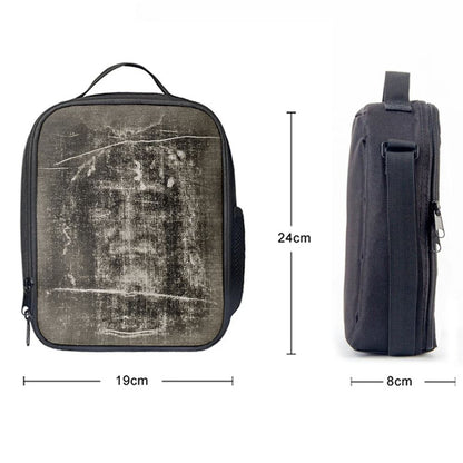 Jesus Lunch Bag - Jesus Christ Picture For Pastor Priest, Christian Lunch Box For School, Picnic