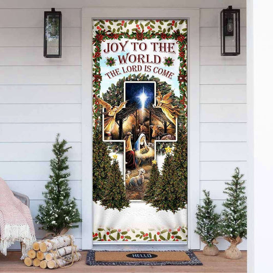 Jesus Nativity Door Cover Merry Christmas Home Decor, Christian Door Decor, Door Christian Church, Christian Door Plaques