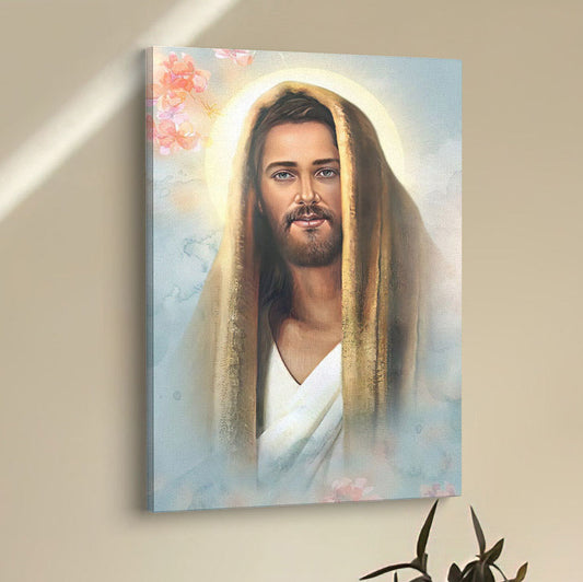 Jesus Portrait Canvas - Jesus Art Prints - Jesus Art - Christian Home Decor
