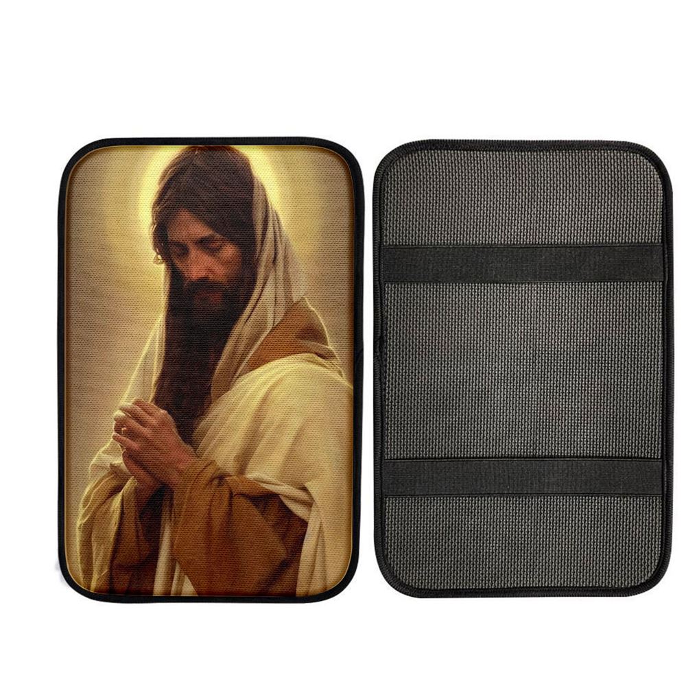 Jesus Pray Car Armrest Pad Pictures, God Car Armrest Accessories