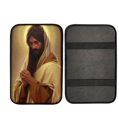 Jesus Pray Car Armrest Pad Pictures, God Car Armrest Accessories