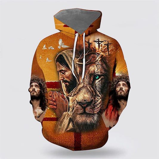 Jesus Proud To Be Firefighter 3D Hoodies For Women Men, God 3D Printed Hoodie, Christian Apparel Hoodies