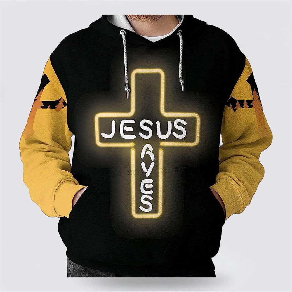 Jesus Save Jesus Is My God My King 3D Hoodies For Women Men, God 3D Printed Hoodie, Christian Apparel Hoodies