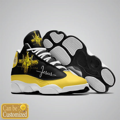 Jesus Saved My Life Customized Jd13 Shoes For Man And Women, Christian Basketball Shoes, Gifts For Christian, God Shoes