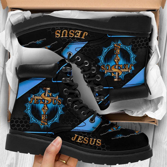 Jesus Saves Boots, Christian Lifestyle Boots, Bible Verse Boots, Christian Apparel Boots
