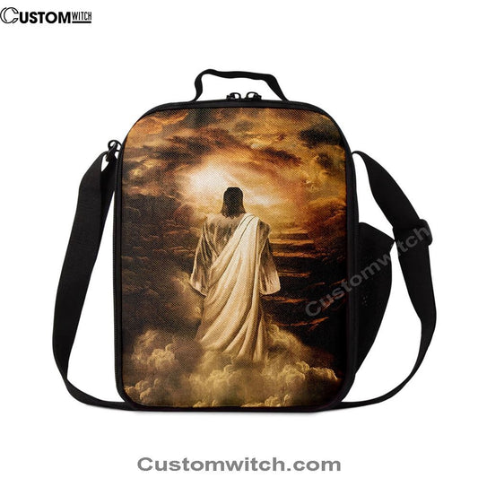 Jesus Stairway To Heaven Lunch Bag, Christian Lunch Box For School, Picnic