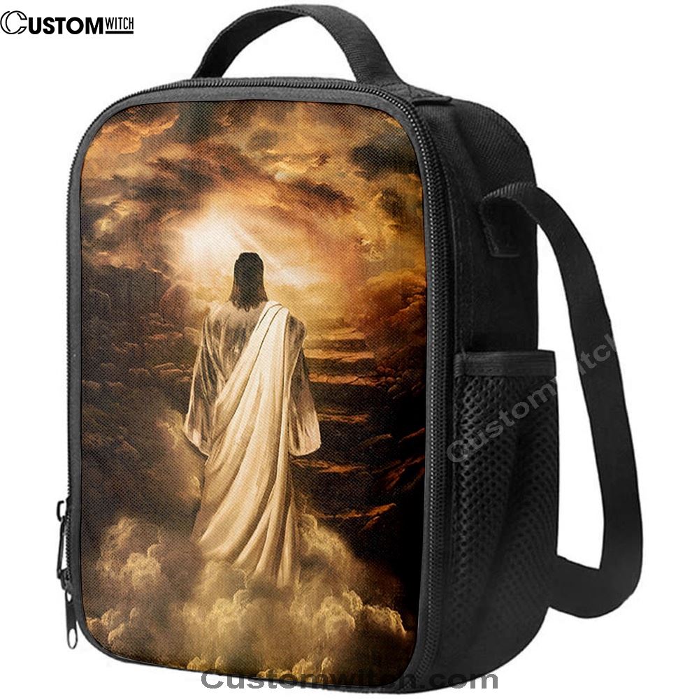 Jesus Stairway To Heaven Lunch Bag, Christian Lunch Box For School, Picnic