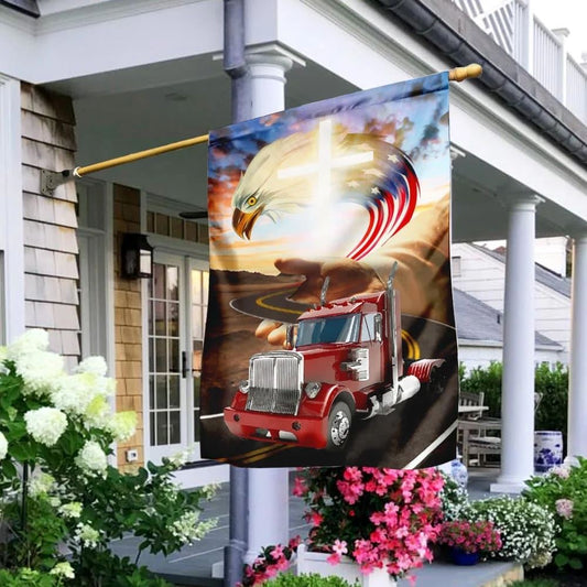 Jesus Take The Wheel House Flag, Christian Flag, Christian Flag, Scripture Flag, Garden Banner