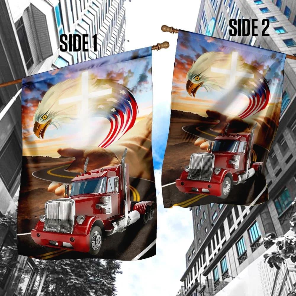 Jesus Take The Wheel House Flag, Christian Flag, Christian Flag, Scripture Flag, Garden Banner