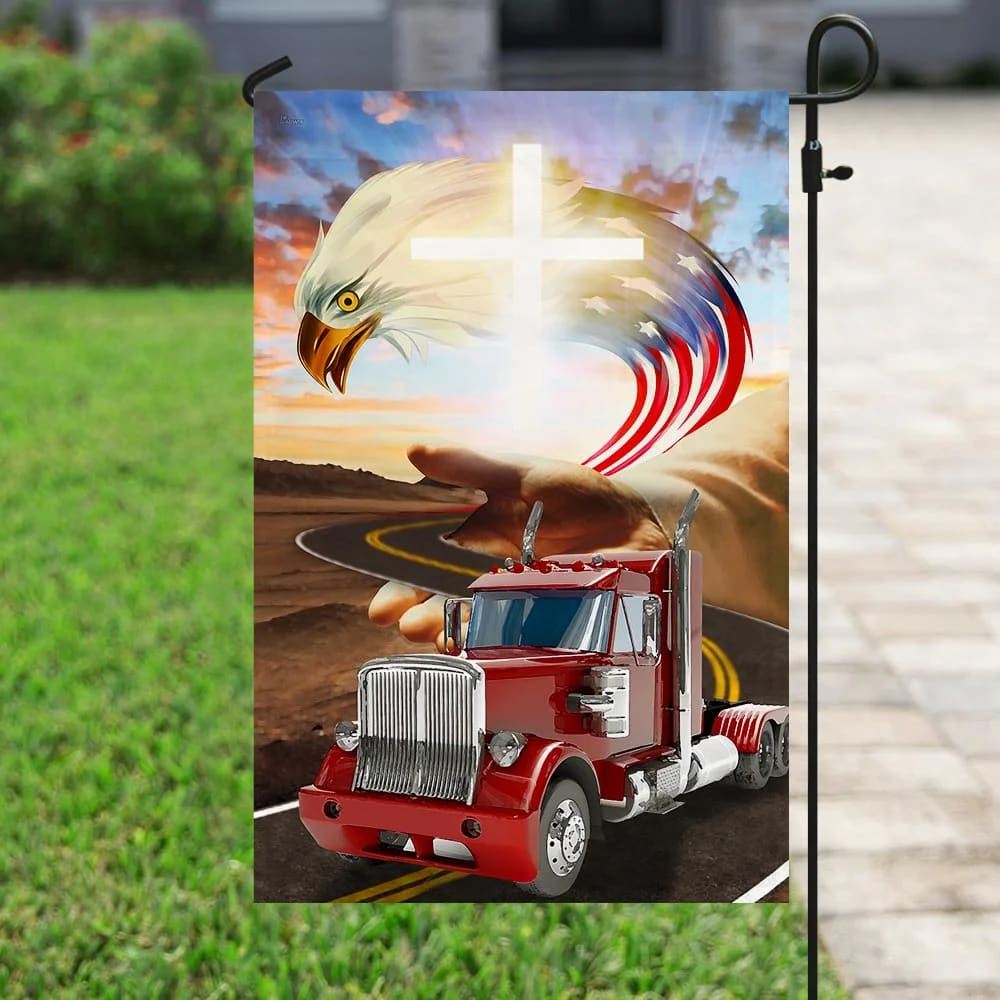 Jesus Take The Wheel House Flag, Christian Flag, Christian Flag, Scripture Flag, Garden Banner