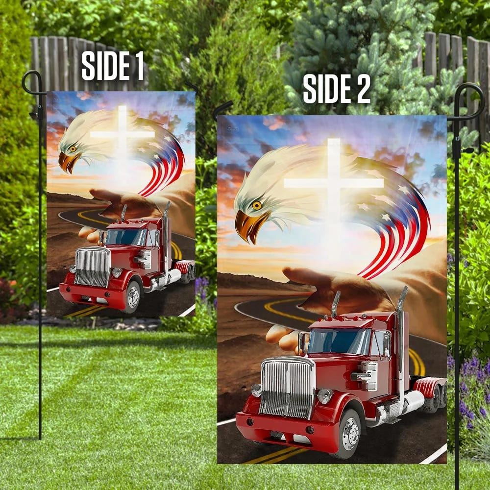 Jesus Take The Wheel House Flag, Christian Flag, Christian Flag, Scripture Flag, Garden Banner