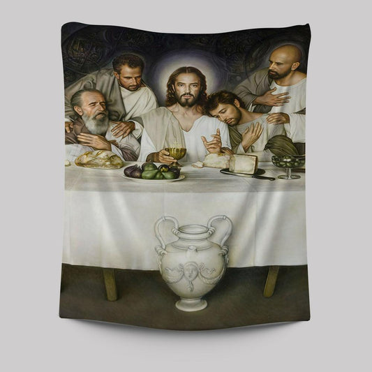 Jesus The Last Supper Tapestry Pictures - Jesus Art Prints - Jesus Art -  Christian Indoor Wall Tapestries