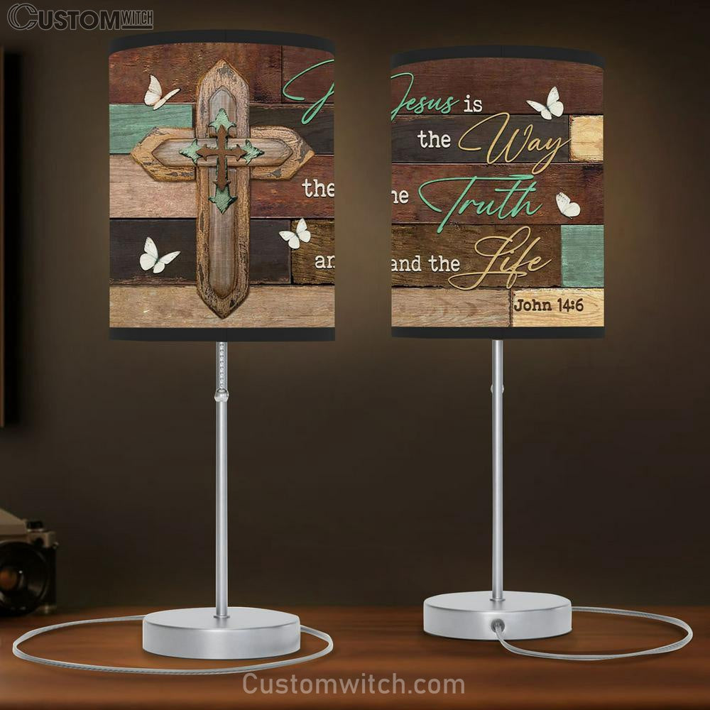 Jesus The Way The Truth And The Life John 146 Table Lamb Art - Scripture Table Lamb Prints - Christian Lamb Gift