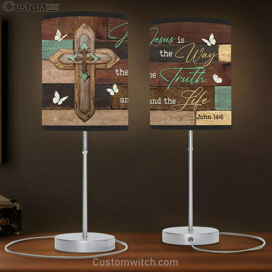 Jesus The Way The Truth And The Life John 146 Lamb Gift Table Lamb - Christian Lamb Gift Decor - Scripture Table Lamb Prints